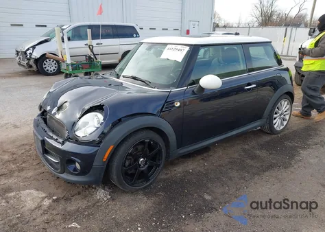 2013 Mini Hardtop Cooper from USA, damaged, VIN WMWSU3C54DT680279